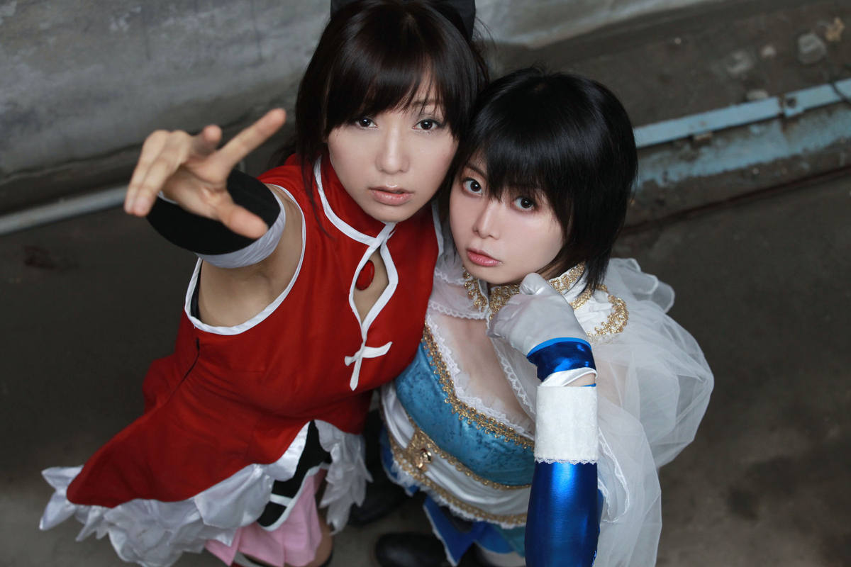 (C80) (コスプレ)   Sayaka and Kyoko  CosPlay制服诱惑套图